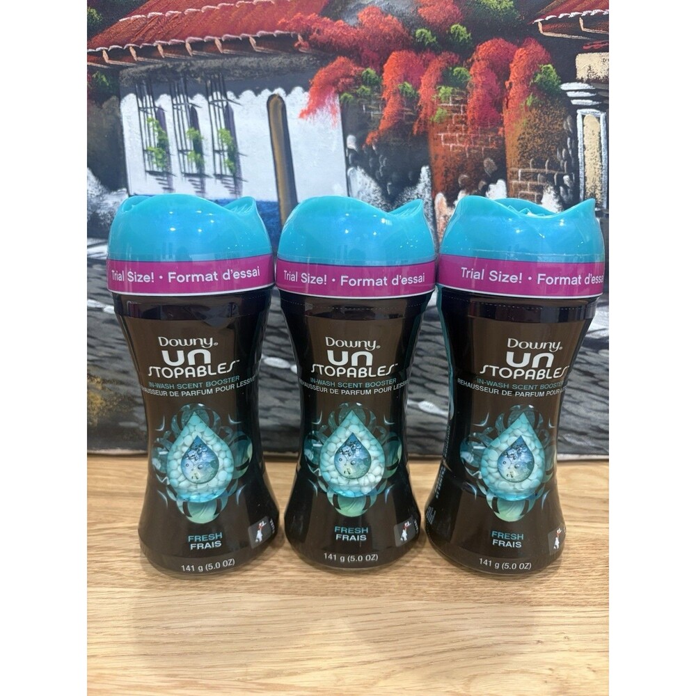 Downy Unstopables In-Wash Scent Booster Beads Fresh Trial 141g 3-Pack